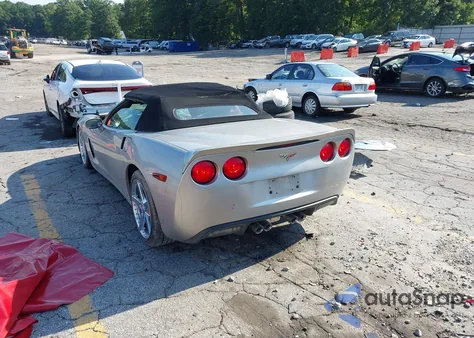 2006 Chevrolet Corvette from USA, damaged, VIN 1G1YY36U365106986